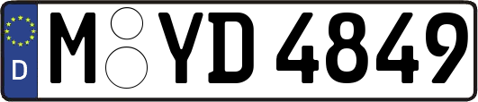 M-YD4849