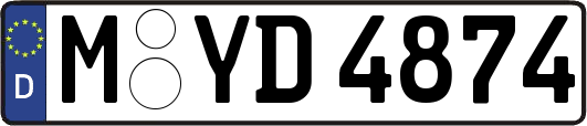M-YD4874