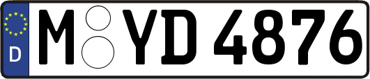 M-YD4876