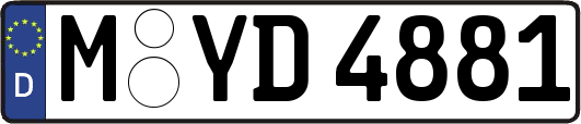 M-YD4881