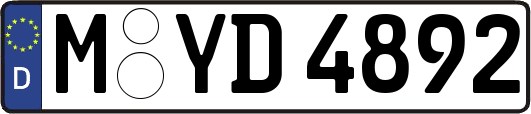 M-YD4892