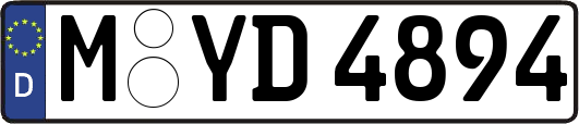 M-YD4894