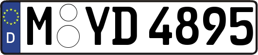 M-YD4895
