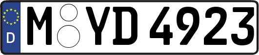 M-YD4923