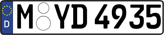 M-YD4935