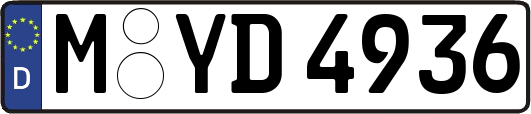 M-YD4936