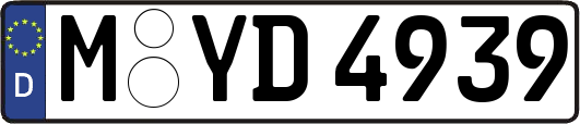 M-YD4939