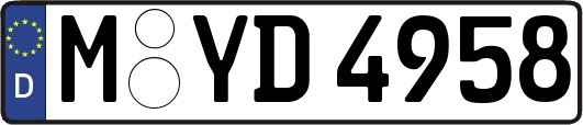 M-YD4958