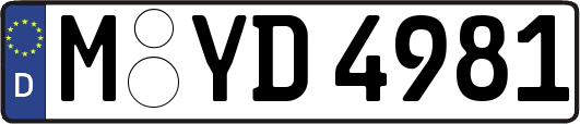 M-YD4981