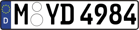 M-YD4984