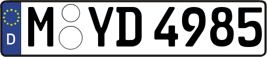 M-YD4985