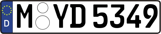 M-YD5349