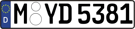 M-YD5381