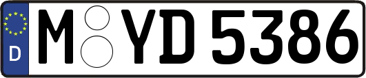 M-YD5386