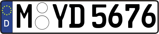 M-YD5676