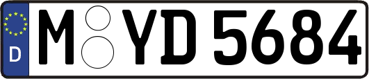 M-YD5684