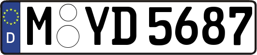 M-YD5687