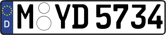 M-YD5734