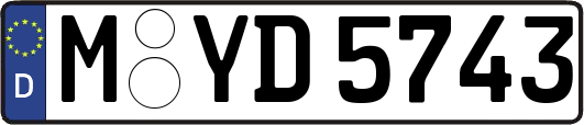 M-YD5743