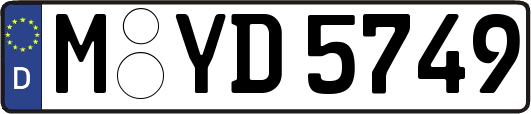 M-YD5749