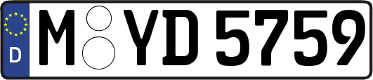 M-YD5759