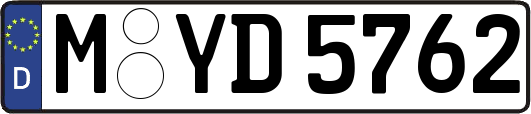 M-YD5762