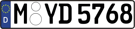 M-YD5768