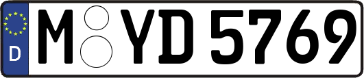 M-YD5769