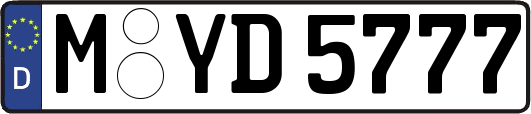 M-YD5777