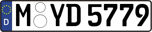 M-YD5779