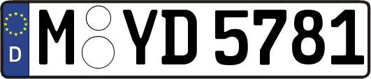 M-YD5781
