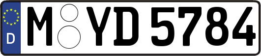 M-YD5784