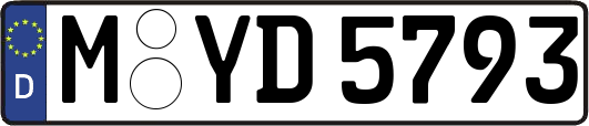 M-YD5793