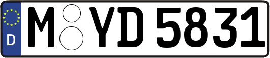 M-YD5831