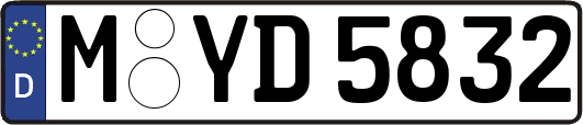 M-YD5832