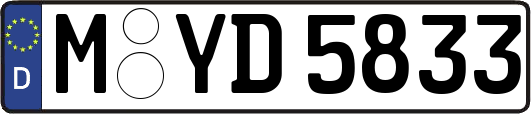 M-YD5833
