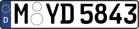 M-YD5843