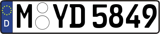M-YD5849