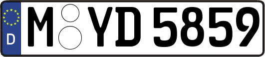 M-YD5859