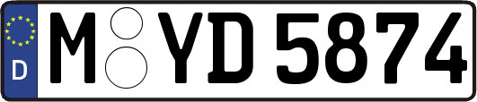 M-YD5874