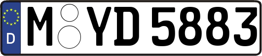 M-YD5883