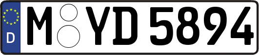 M-YD5894