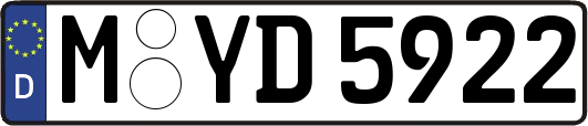 M-YD5922