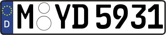 M-YD5931