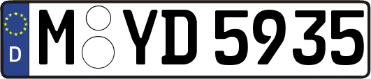 M-YD5935