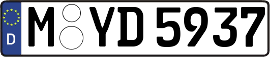 M-YD5937