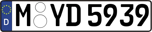 M-YD5939