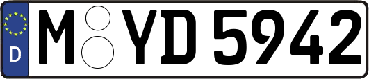 M-YD5942