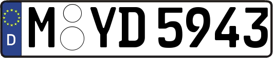 M-YD5943
