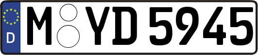 M-YD5945